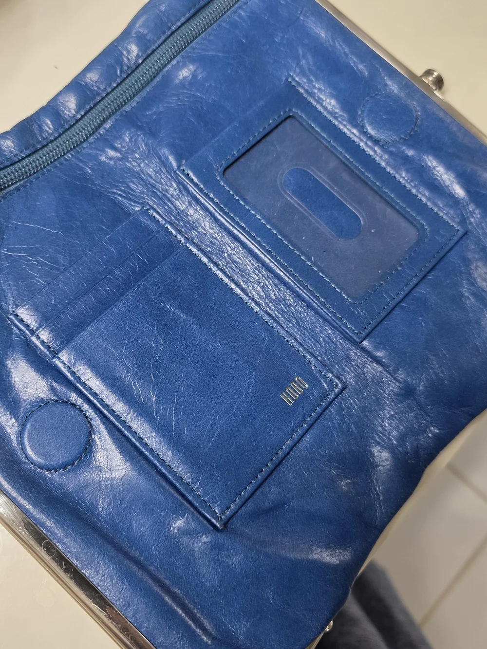 HOBO Lauren wallet teal blue 💙